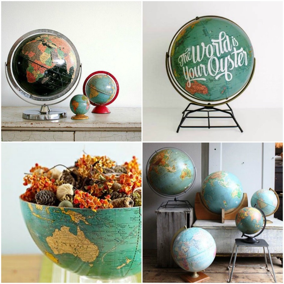 decorar con mapas