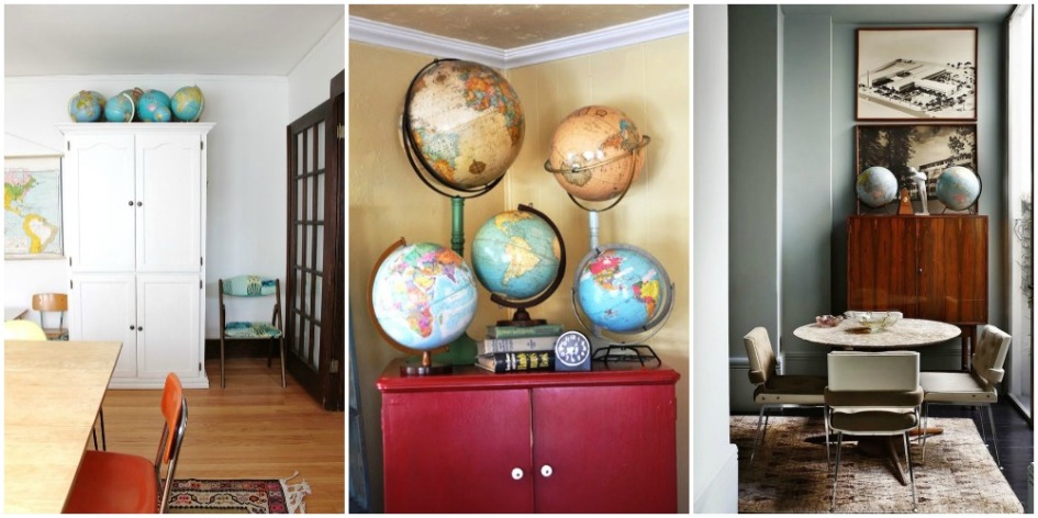 decorar con mapas