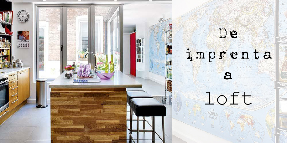 imprenta transformada en loft