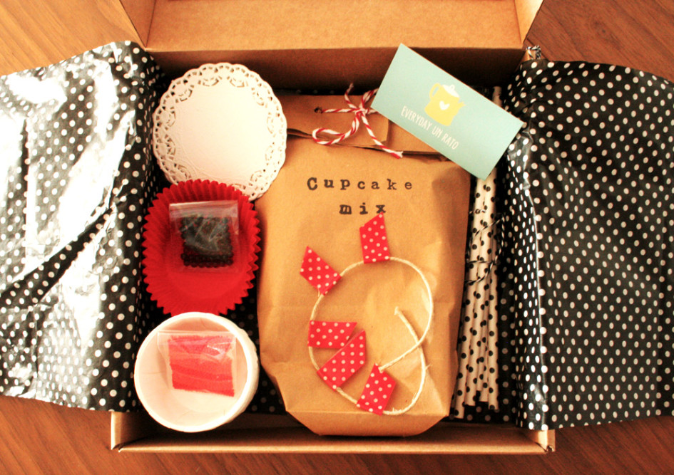 amigo invisible cupcakes