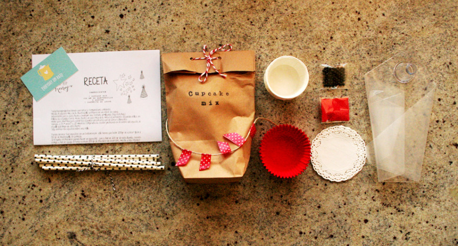 amigo invisible cupcakes